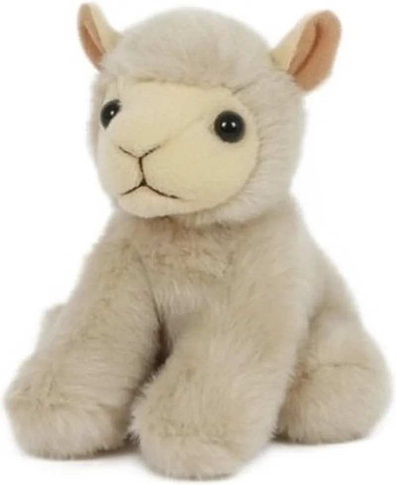 Pluche lammetje - 13 cm - knuffel - speelgoed - boerderijdier de Heunec en Blanc – photo produit