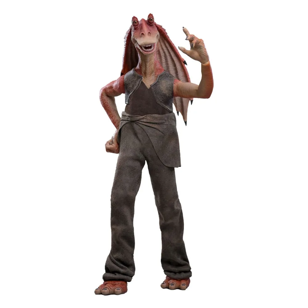 Star Wars Jar Jar Binks Action Figure van Hot Toys – productfoto