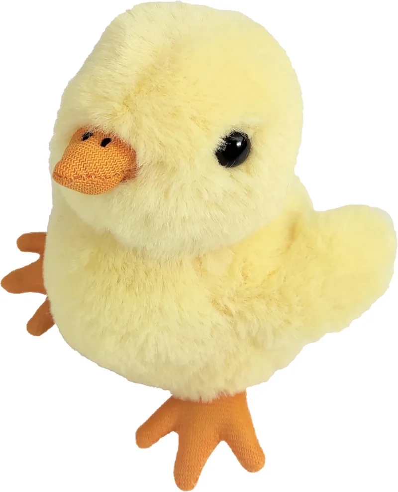 Kuikentje knuffel - pluche kuiken - 15 cm - boerderij knuffel från Inware i Gul – produktbild