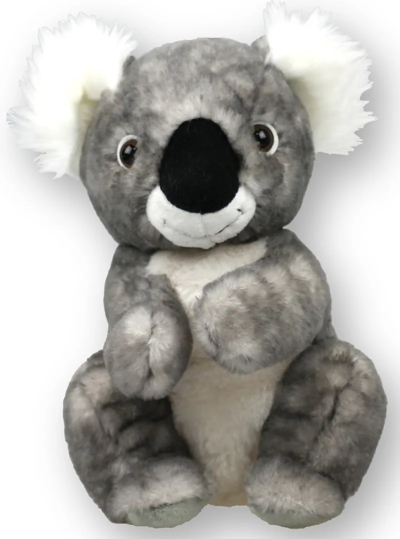pluche koala beer knuffeldier - zittend - 22 cm - Dieren knuffels by Inware in Grey – product photo