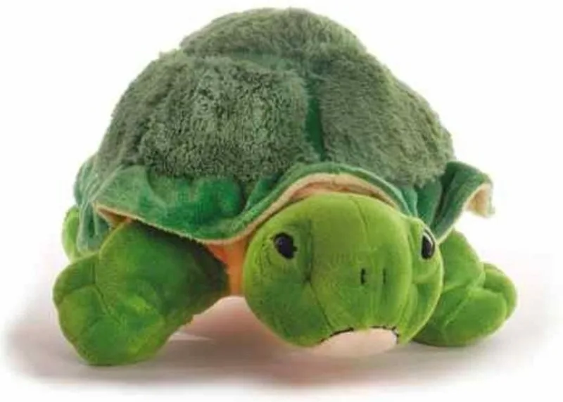 pluche schildpad knuffeldier - staand - 27 cm by Inware in Green – product photo