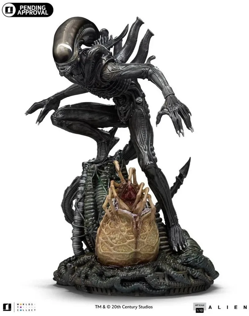 Alien Art Scale Statue 1/10 Alien Big Chap 24 cm van Iron Studios in Meerkleurig – productfoto