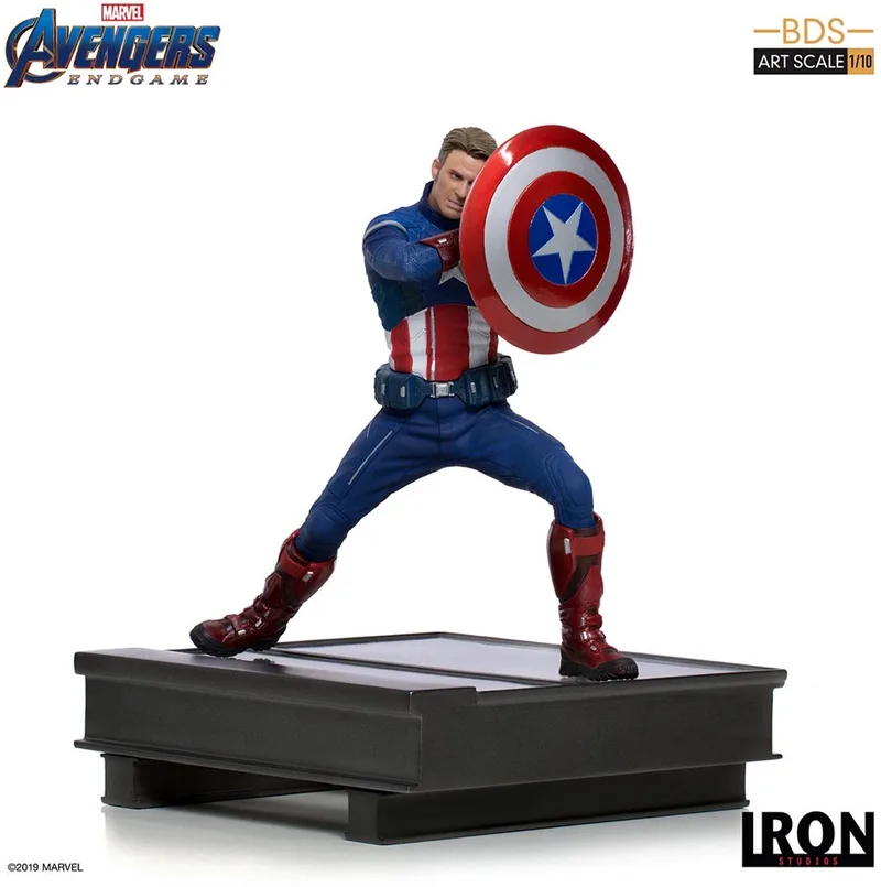 Avengers: Endgame - Captain America 2023 1/10 scale Statue / Beeld by Iron Studios in Multicolour – product photo