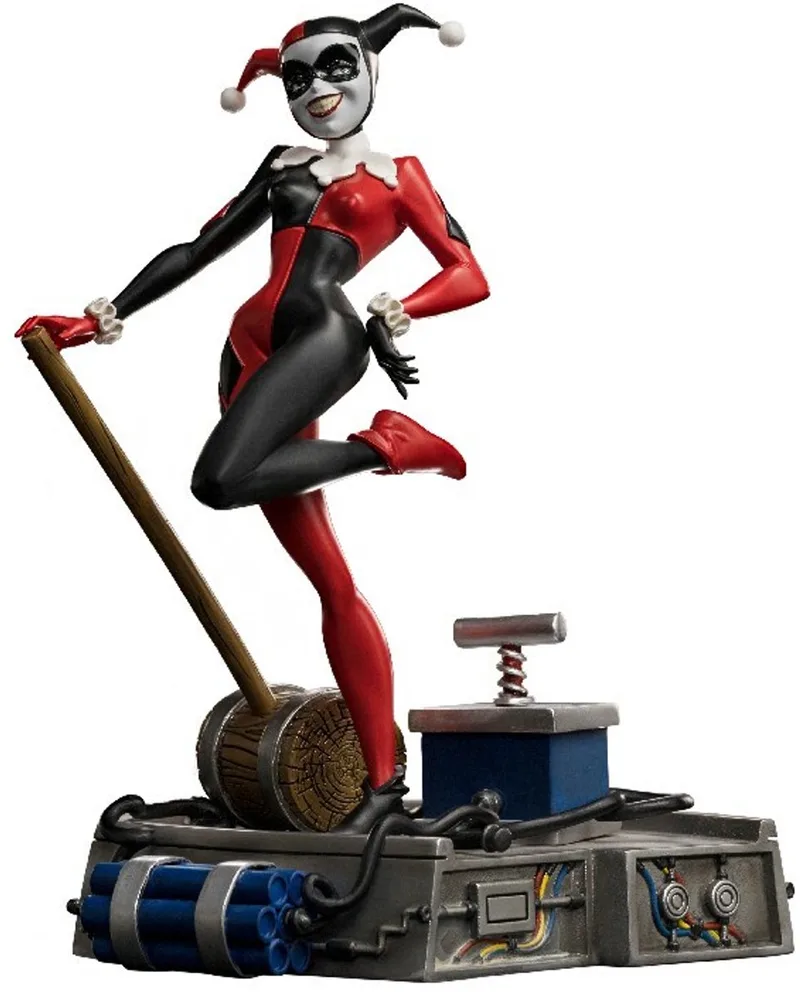 Batman - Figuur - Animated Series Harley Quinn 1/10 van Iron Studios in Meerkleurig – productfoto