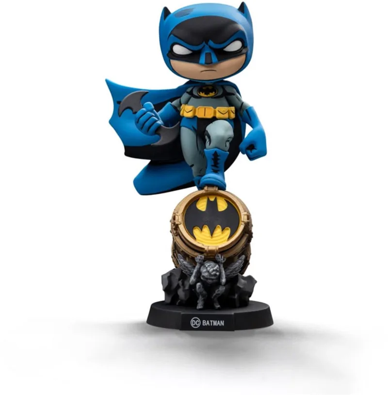 Batman Mini Co. PVC Figure Batman on Bat-Signal (Blue Variant) 15 cm by Iron Studios in Multicolour – product photo