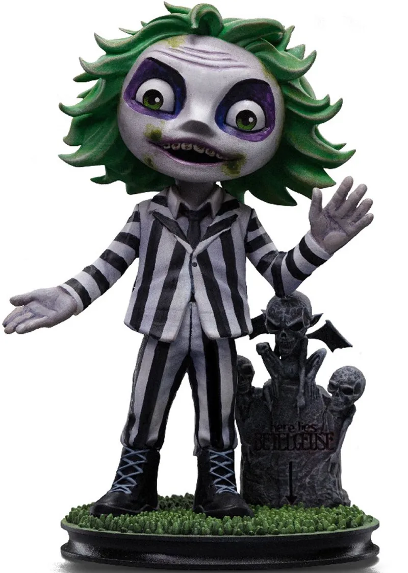 Beetlejuice (1988) - MiniCo Figuur - Beetlejuice van Iron Studios in Meerkleurig – productfoto