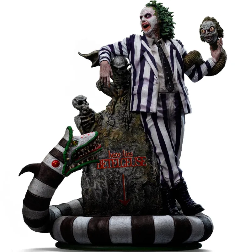 Beetlejuice - Figuur - Beetlejuice 1/10 van Iron Studios in Meerkleurig – productfoto