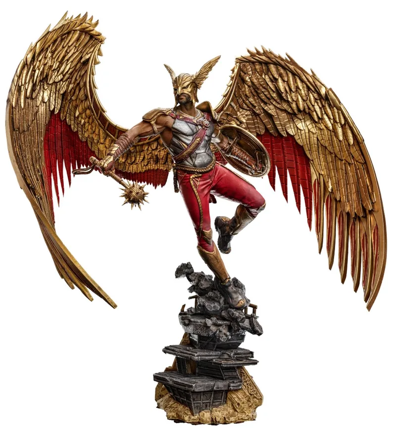 Black Adam - Statue 1/10 - Hawkman van Iron Studios in Meerkleurig – productfoto