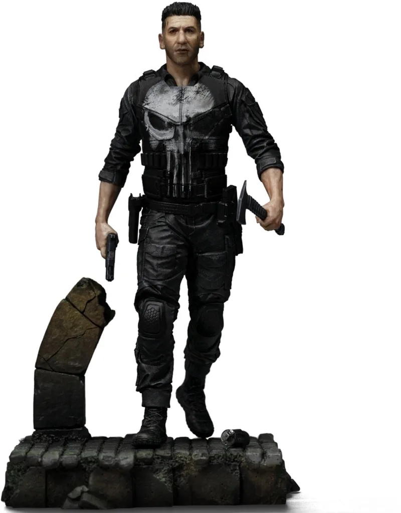 Daredevil: Born Again - Figuur - Punisher 1/10 van Iron Studios in Meerkleurig – productfoto