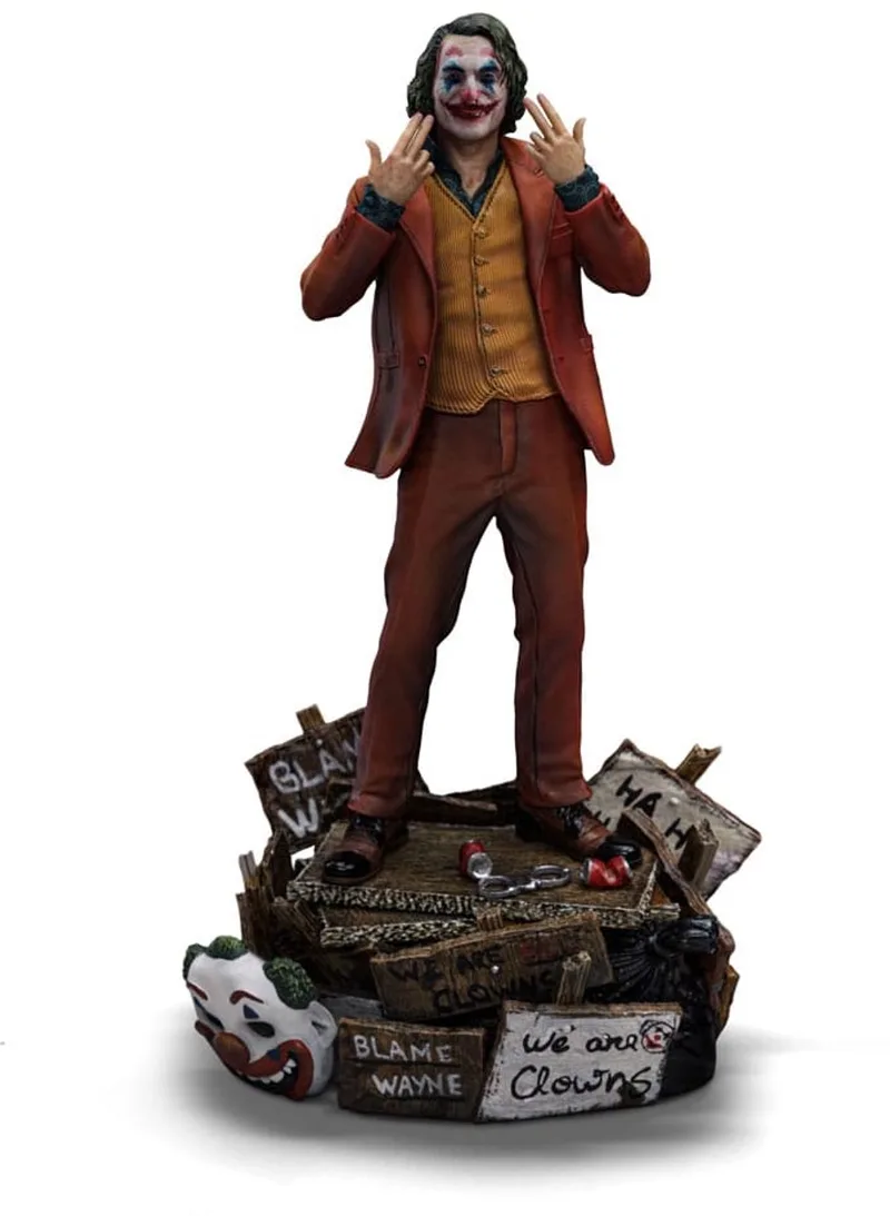 DC Comics Art Scale Deluxe Statue 1/10 Joker (Arthur Fleck) 19 cm Beeld van Iron Studios in Meerkleurig – productfoto