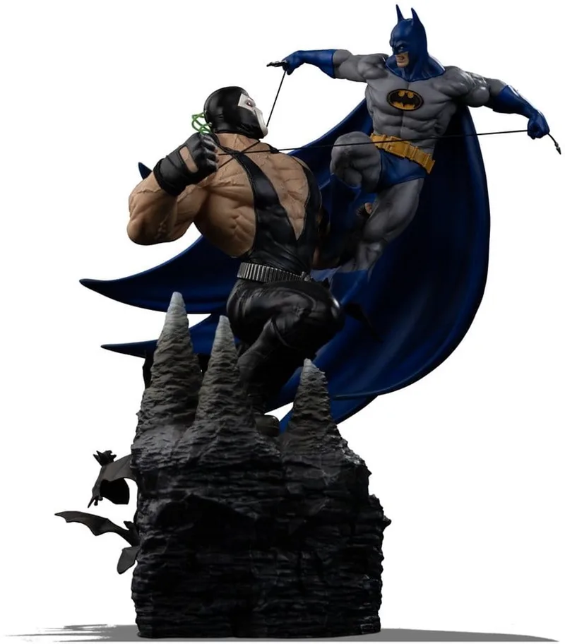 DC Comics Diorama 1/10 Batman vs Bane 33 cm Dioramas van Iron Studios – productfoto