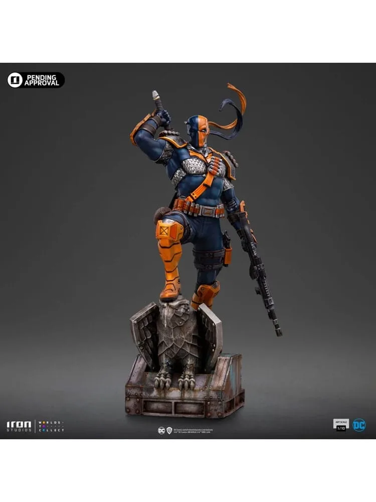 DC Comics Series Art Scale Statue Deathstroke van Iron Studios – productfoto