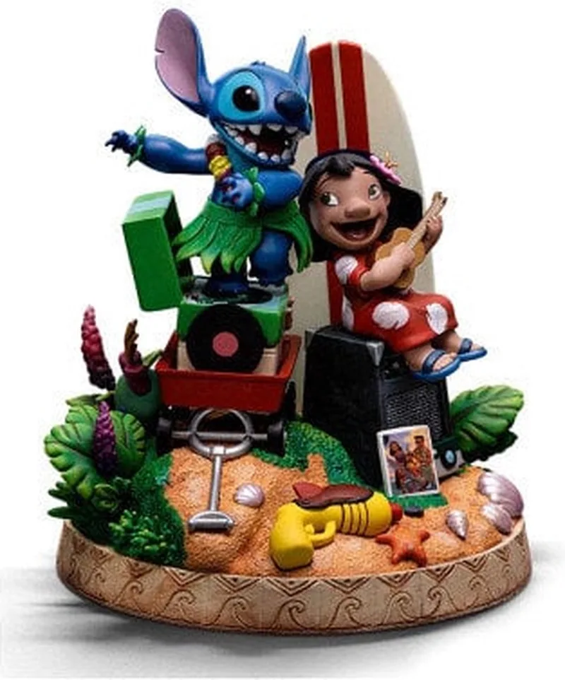 Deluxe Art Scale 1/10 - Disney Classics - Lilo and Stitch Statue 20cm by Iron Studios in Multicolour – product photo