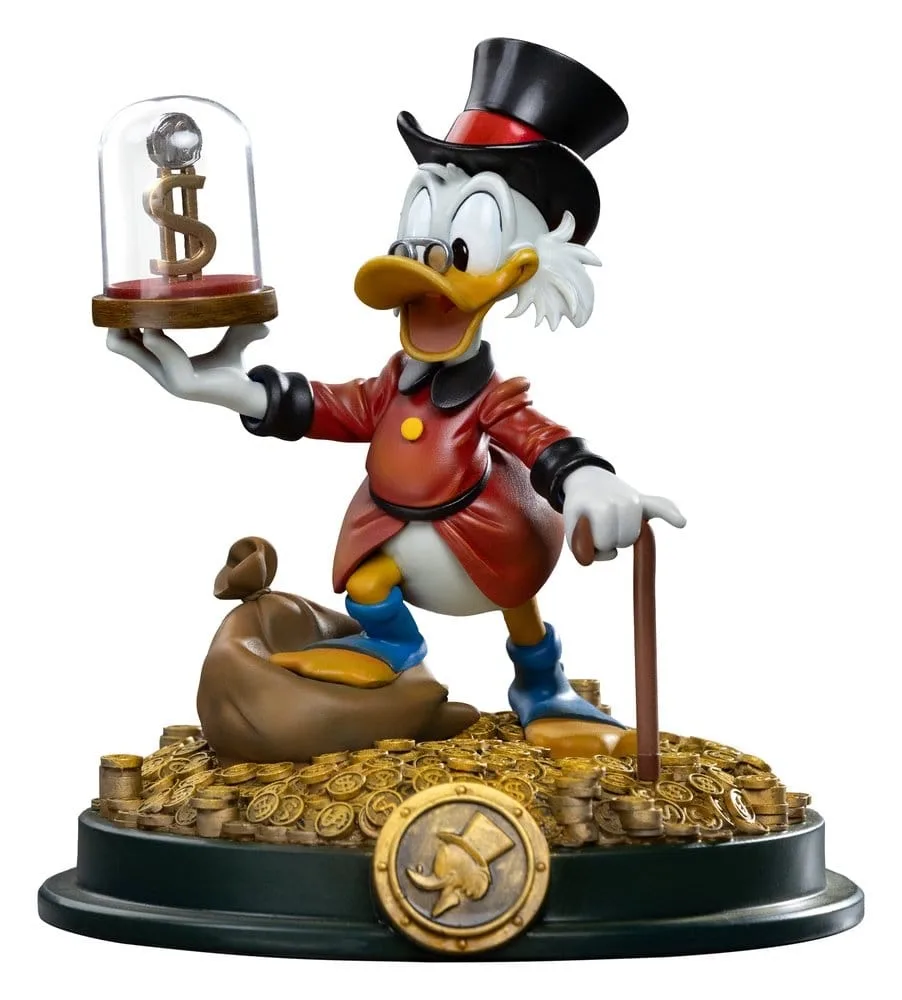 DuckTales Art Scale Statue Uncle Scrooge McDuck by Iron Studios – product photo