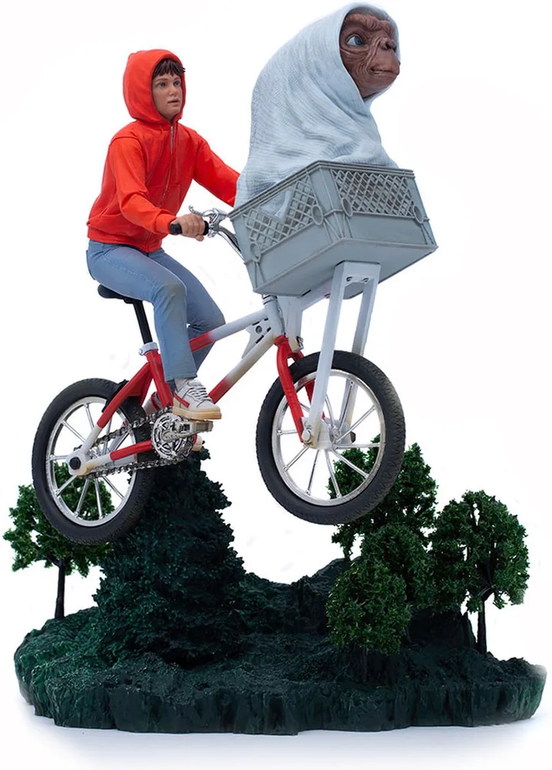 E.T. - Statue 1/10 - E.T. and Elliot van Iron Studios in Meerkleurig – productfoto