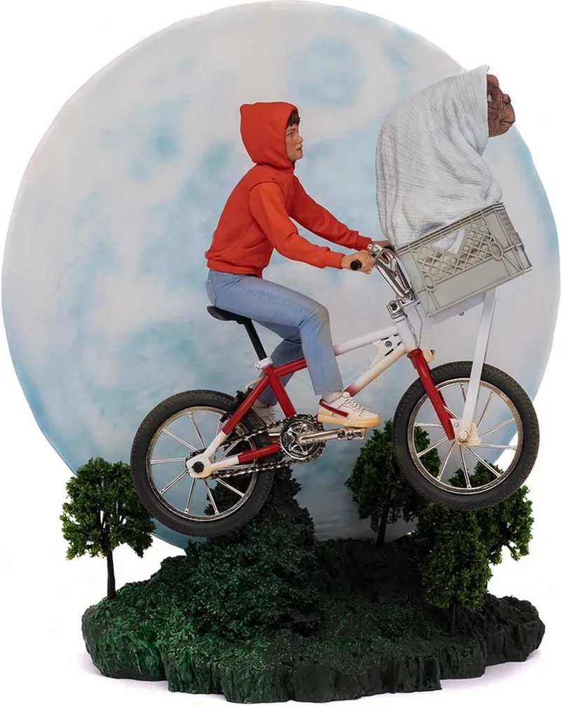 E.T. - Statue Deluxe 1/10 - E.T. and Elliot van Iron Studios in Meerkleurig – productfoto