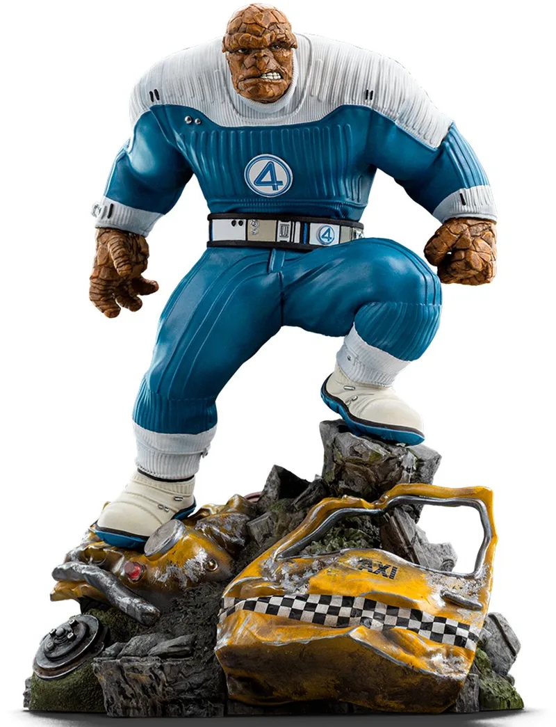 Fantastic Four - Figuur - Thing 1/10 van Iron Studios in Meerkleurig – productfoto