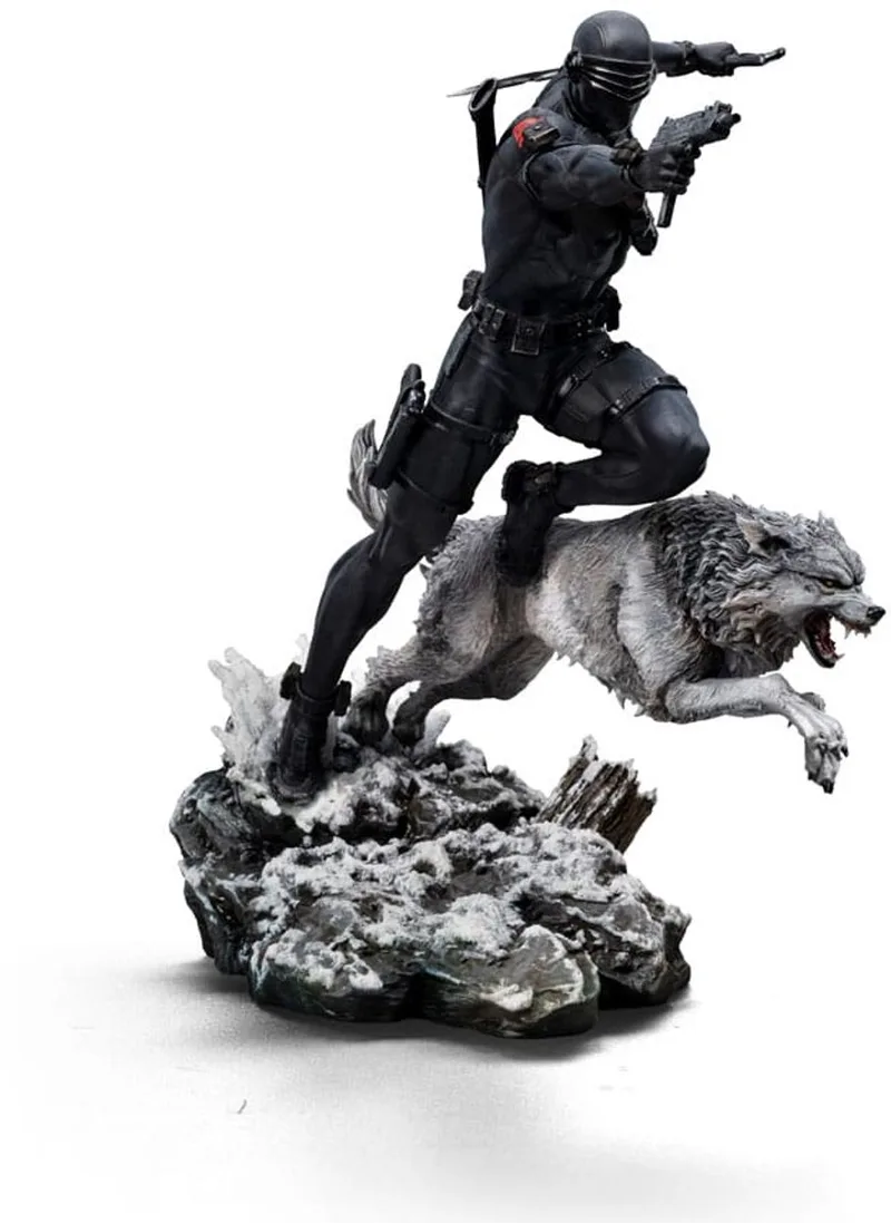 GI Joe Art Scale Statue 1/10 Snake Eyes 23 cm Beeld van Iron Studios in Meerkleurig – productfoto