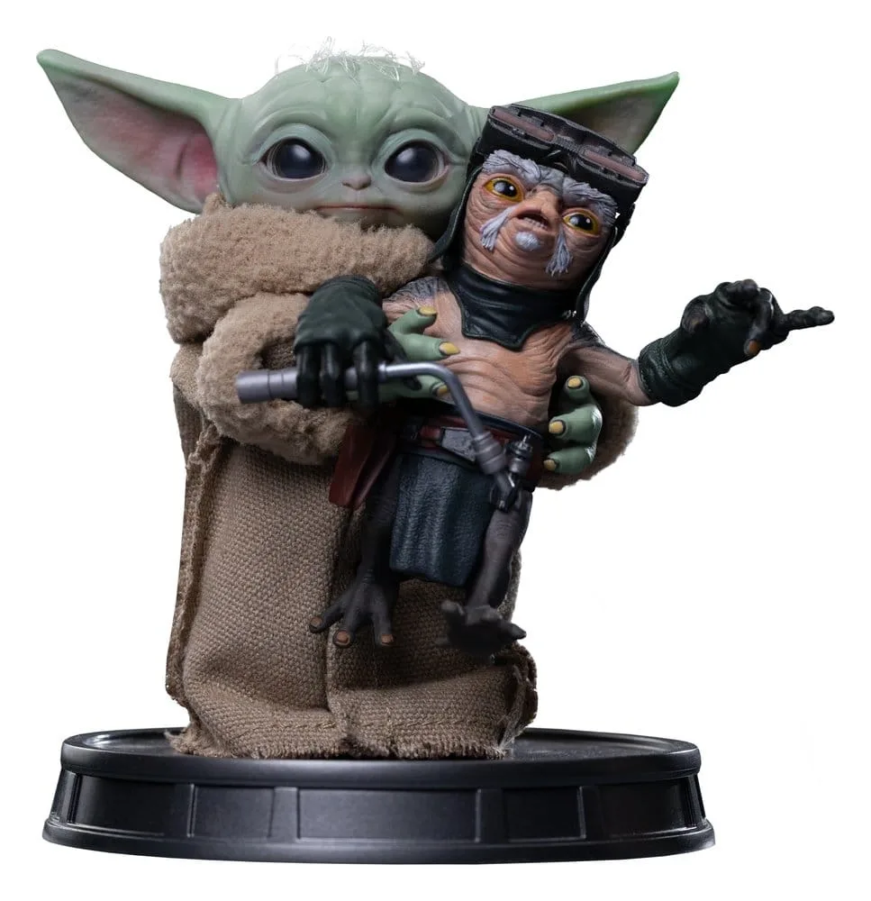 Grogu Collection Statue Grogu No Squeezy van Iron Studios – productfoto