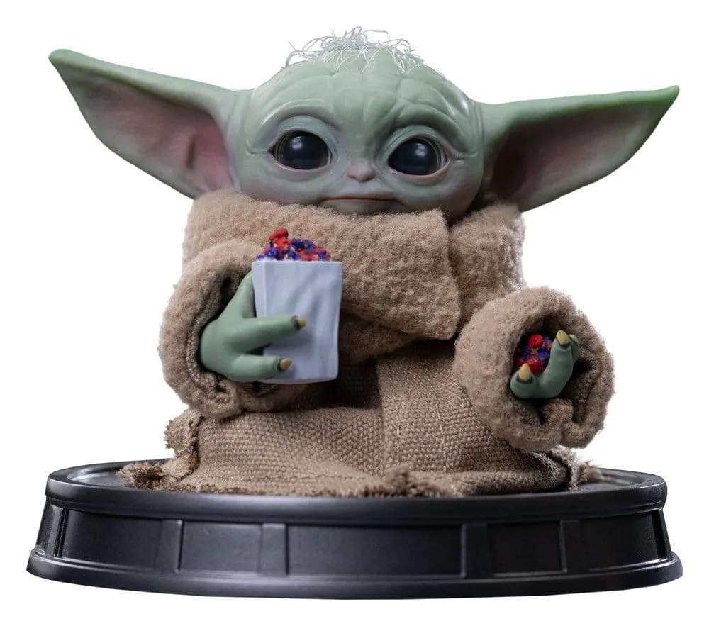 Grogu Collection Statue Grogu Popcorn Time by Iron Studios – product photo