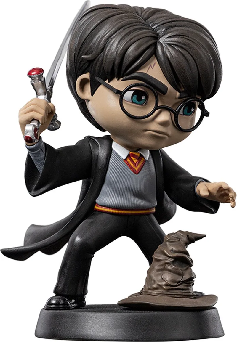 Harry Potter - MiniCo Figuur - Harry Potter met het zwaard van Gryffindor by Iron Studios in Multicolour – product photo