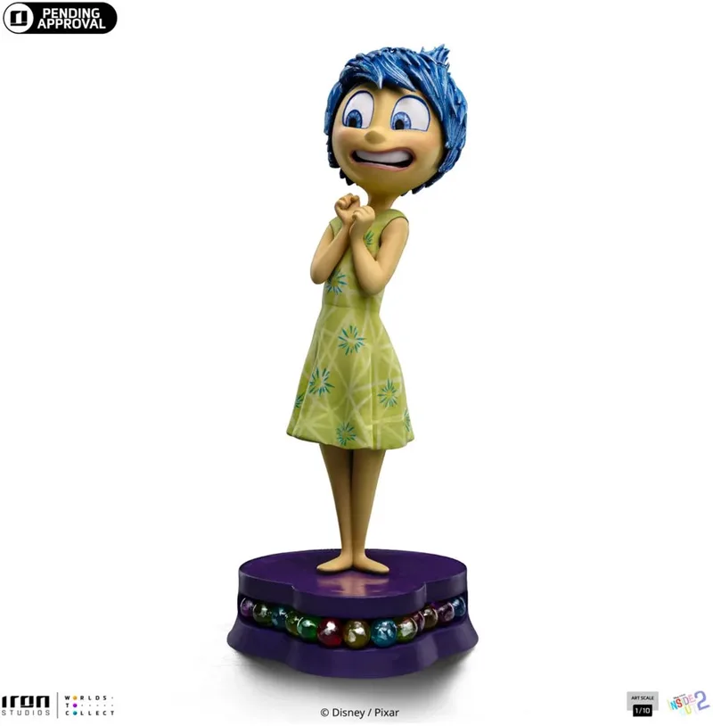Inside Out 2 - Figuur - Joy 1/10 van Iron Studios in Meerkleurig – productfoto