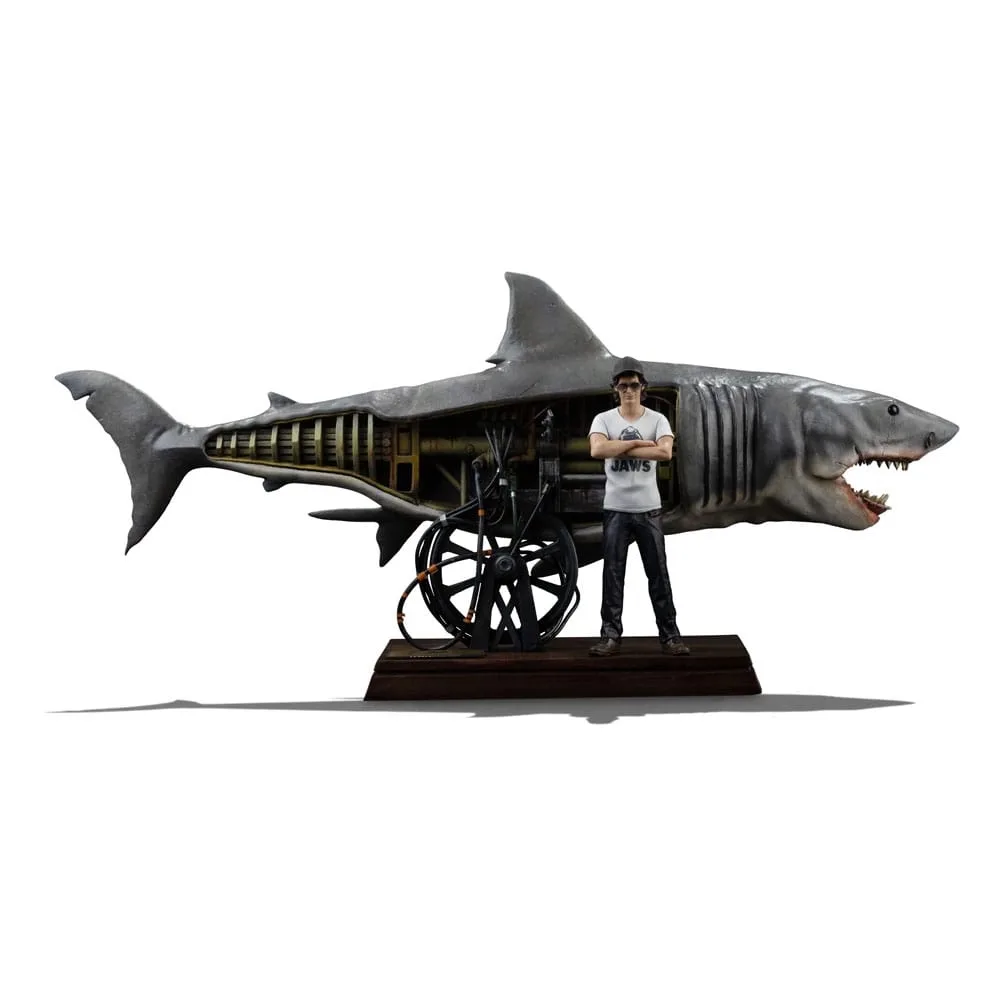 Jaws Deluxe Art Scale Statue 50th anniversary van Iron Studios – productfoto