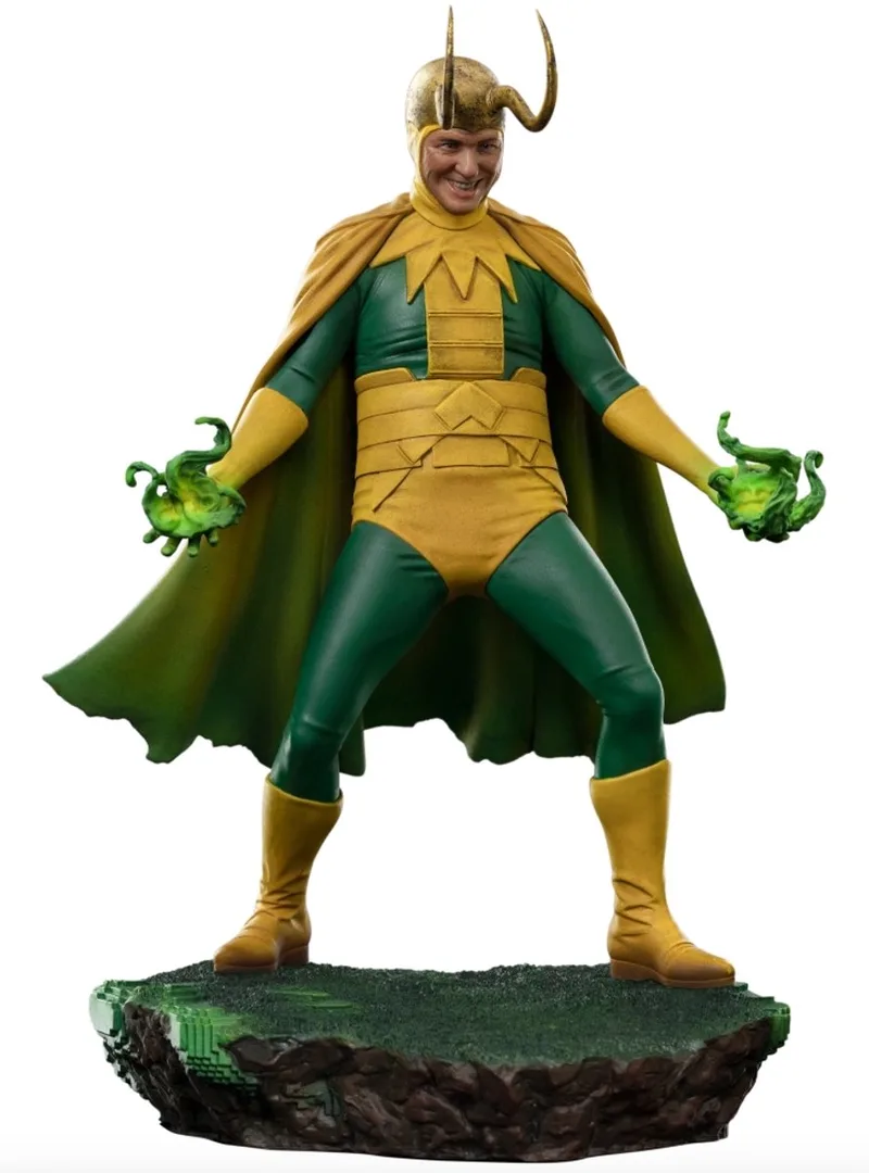 Loki - Figuur - Loki Klassiek Variant 1/10 van Iron Studios in Meerkleurig – productfoto