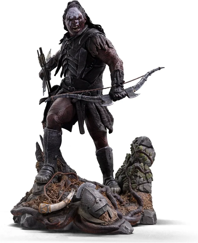 Lord Of The Rings - Figuur - Lurtz Uruk-Hai Leader 1/10 van Iron Studios in Meerkleurig – productfoto