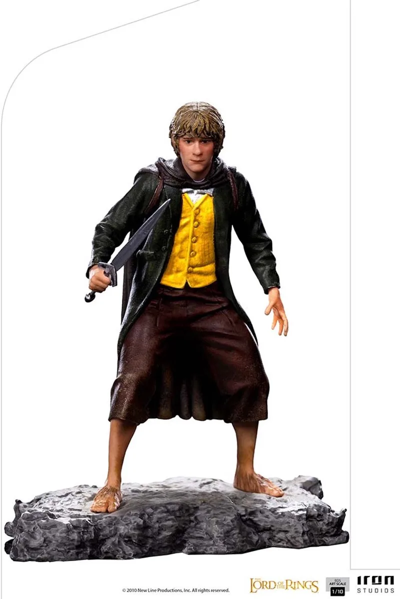 Lord of the Rings - Figuur - Merry 1/10 van Iron Studios in Meerkleurig – productfoto