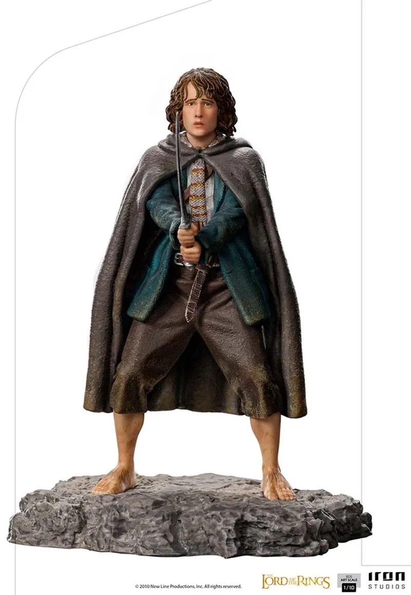 Lord of the Rings - Figuur - Pippin 1/10 van Iron Studios in Meerkleurig – productfoto