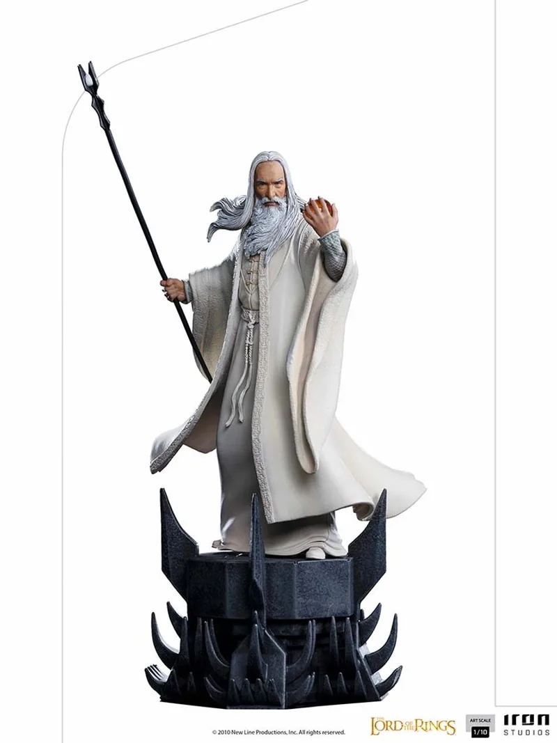 Lord of The Rings - Figuur - Saruman 1/10 van Iron Studios in Meerkleurig – productfoto