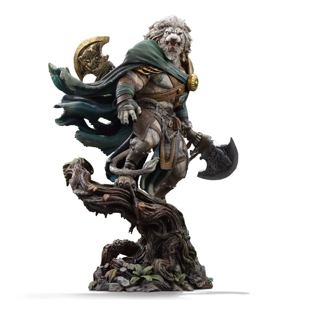 Magic The Gathering Art Scale Statue Ajani Goldmane by Iron Studios – product photo