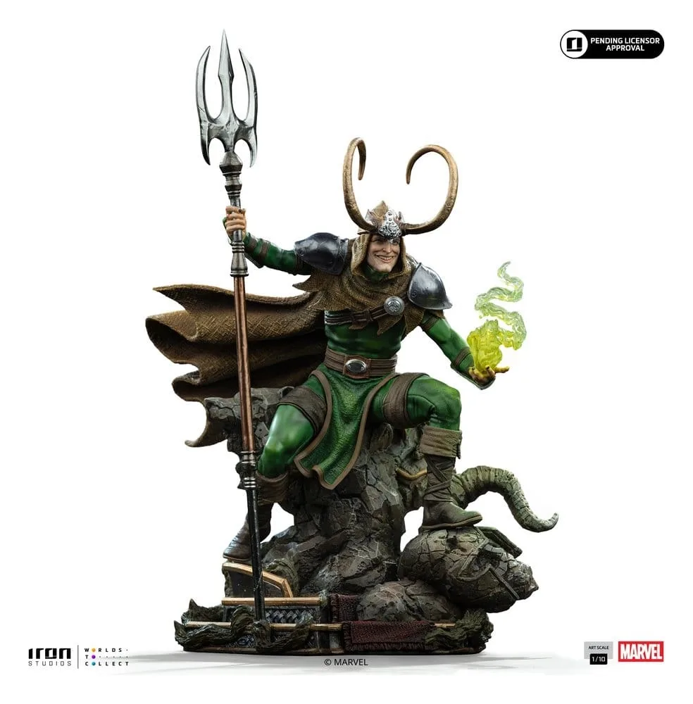 Marvel Comics Art Scale Statue Loki van Iron Studios – productfoto