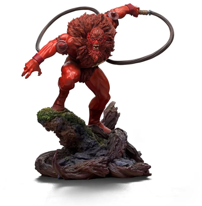 Masters of the Universe Art Scale Statue 1/10 Red Beast Man (Exclusive 2024) 23 cm Beeld van Iron Studios in Meerkleurig – productfoto