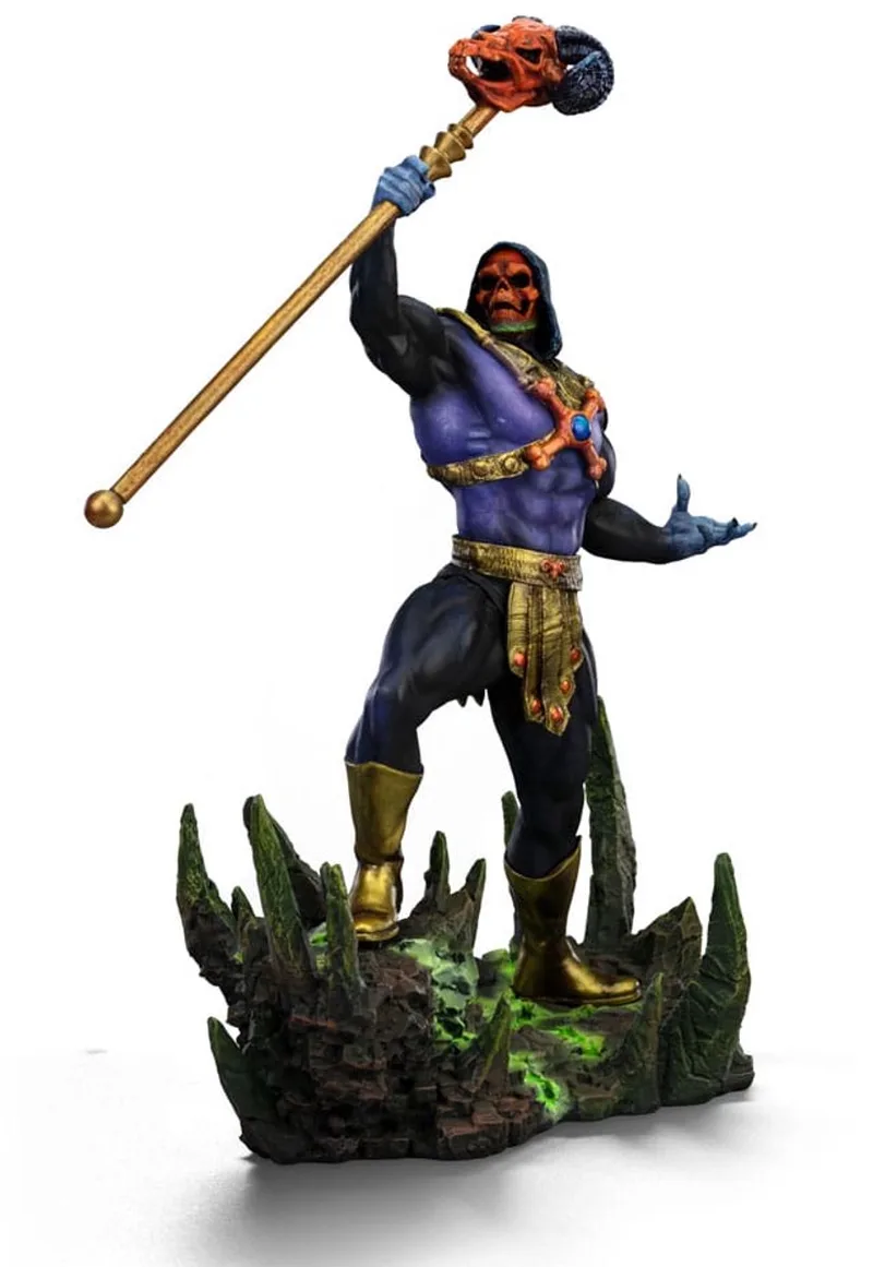 Masters of the Universe Art Scale Statue 1/10 Skeletor Disco Ver. 28 cm heo exclusive Beeld by Iron Studios in Multicolour – product photo