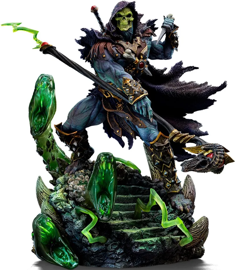 Masters Of The Universe - Figuur - Skeletor Unleashed Deluxe 1/10 by Iron Studios in Multicolour – product photo