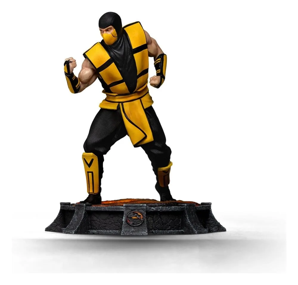 Mortal Kombat Art Scale Statue Scorpion by Iron Studios – product photo