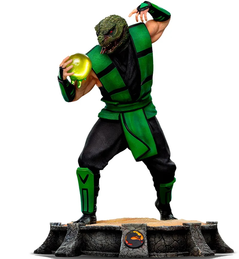 Mortal Kombat - Figuur - Reptile 1/10 van Iron Studios in Meerkleurig – productfoto