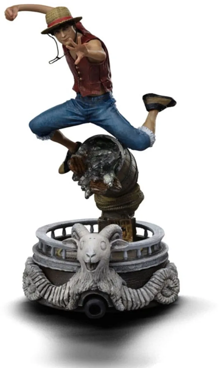 Netflix - Figuur - Luffy 1/10 van Iron Studios in Meerkleurig – productfoto