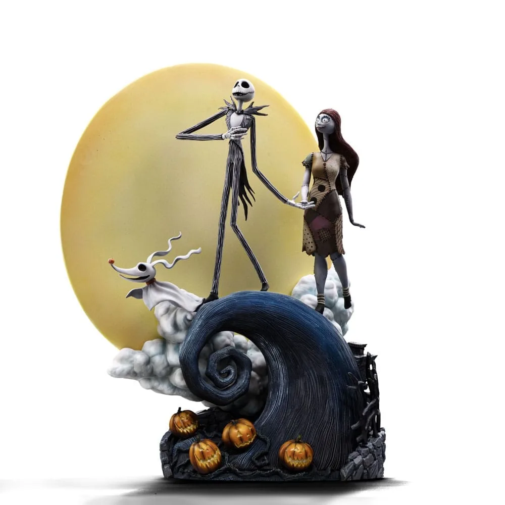 Nightmare before Christmas Statue Jack and Sally by Iron Studios – product photo
