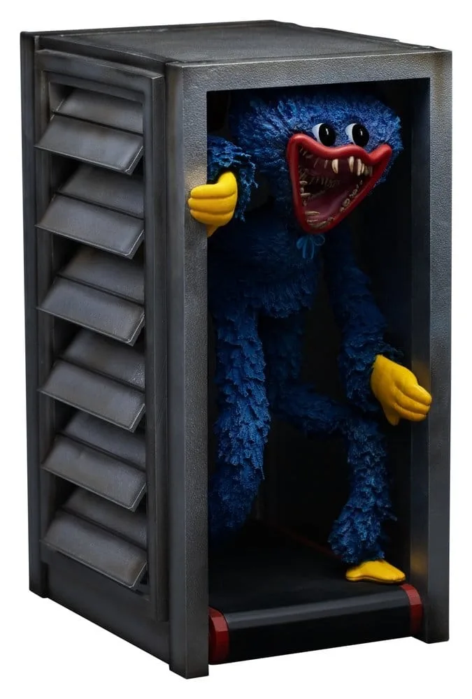 Poppy Playtime Art Scale Statue Huggy Wuggy van Iron Studios – productfoto