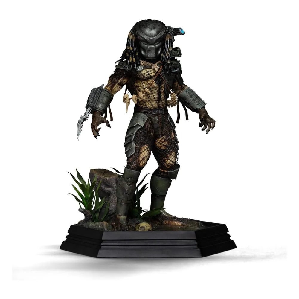 Predator Art Scale Statue Jungle Hunter van Iron Studios – productfoto