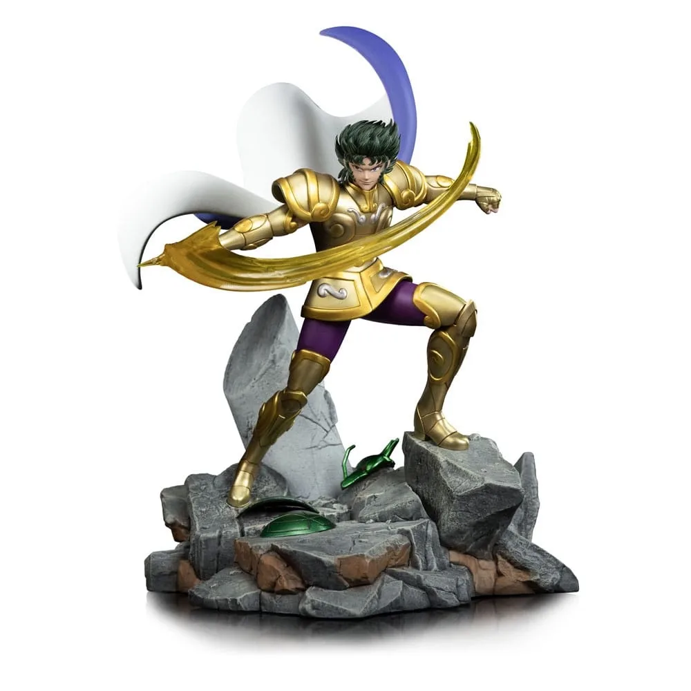 Saint Seiya Art Scale Statue Capricorn Shura de Iron Studios – photo produit