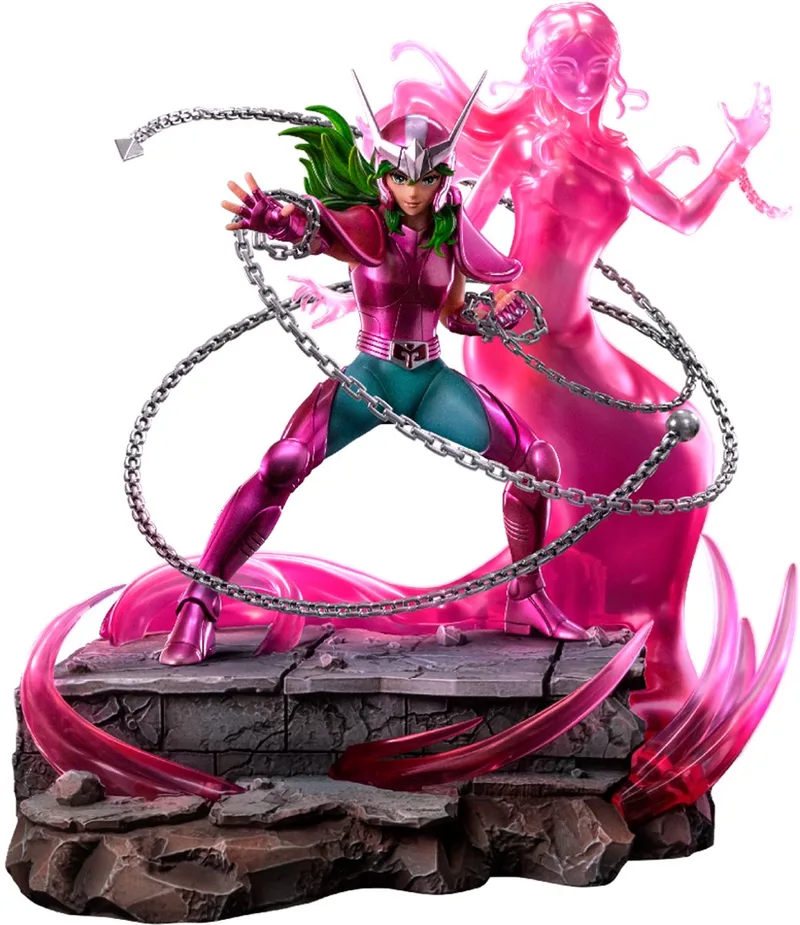 Saint Seiya - Deluxe Figuur - Andromeda 1/10 by Iron Studios in Multicolour – product photo