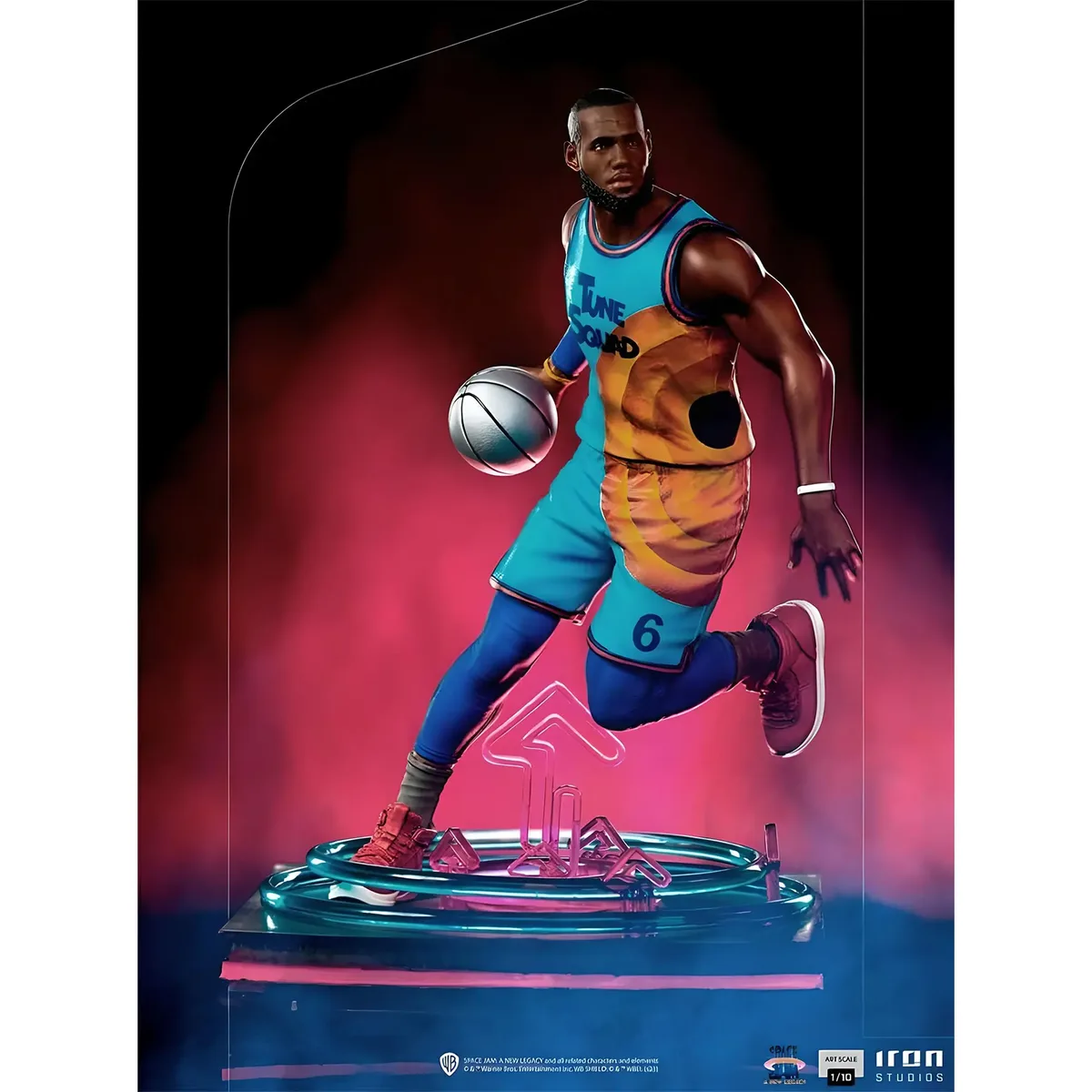 Space Jam Art Scale 1:10 Figur – Lebron James von Iron Studios – Produktfoto