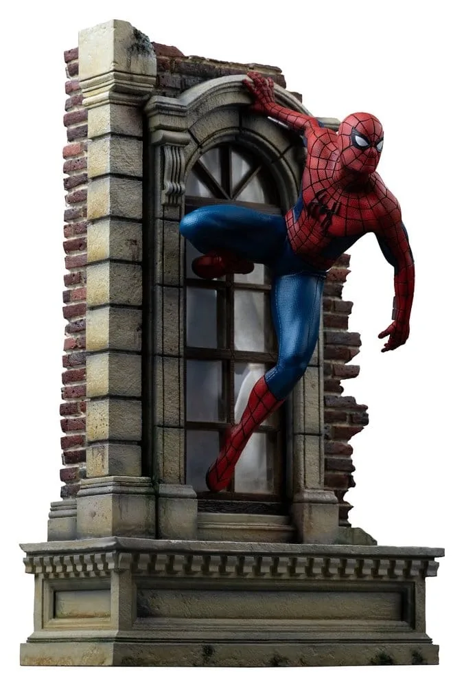 Spider-Man Brand New Day Art Scale Statue fra Iron Studios – produktbillede