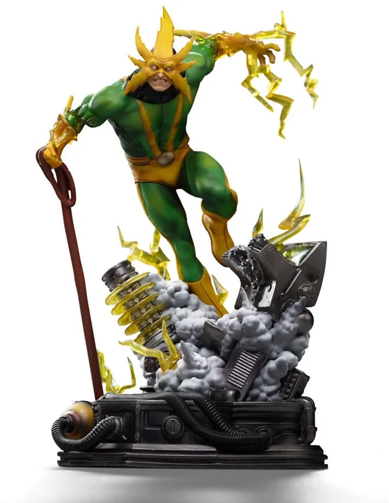 Spider-Man vs. Villains Diorama BDS Art Scale Statue 1/10 Electro 25 cm Beeld by Iron Studios in Multicolour – product photo