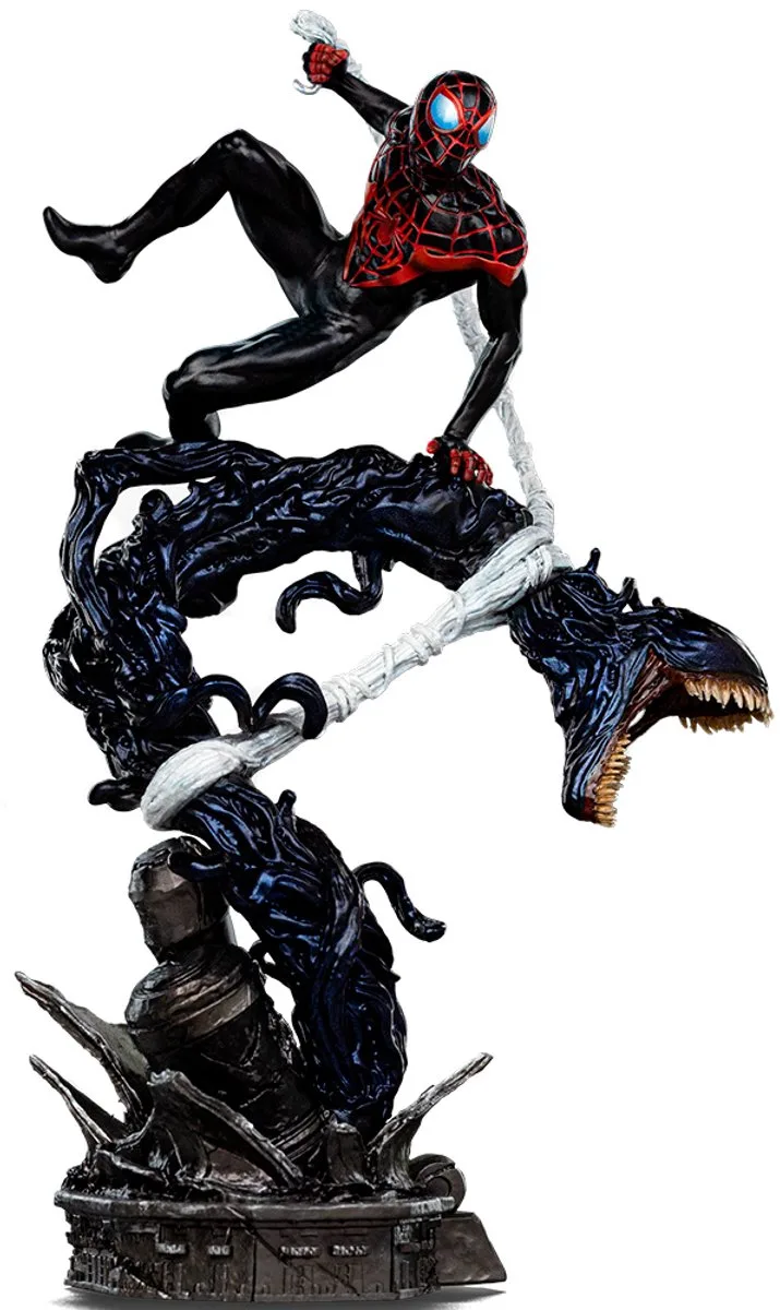 Spider-Man Vs Villains - Miles Morales-diorama 1/10 by Iron Studios in Multicolour – product photo