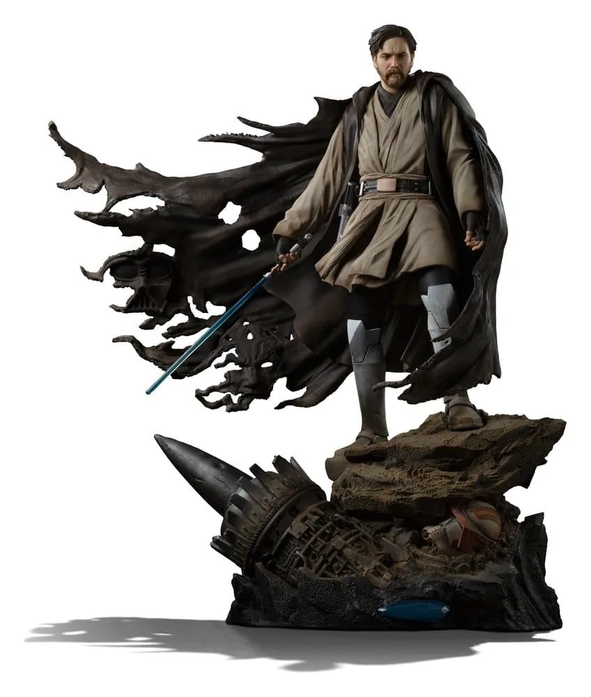 Star Wars Legacy Replica Statue Obi-Wan Signatures von Iron Studios – Produktfoto